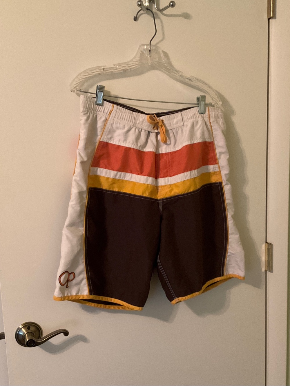 Men’s Size Small Vintage OP Lined Swim Trunks, Great Condition